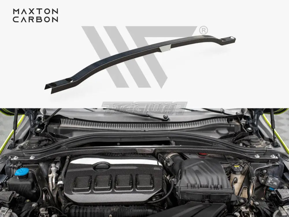 Maxton Design Carbon Fiber Strut Bar Cover BMW 1-Series F40 M135i