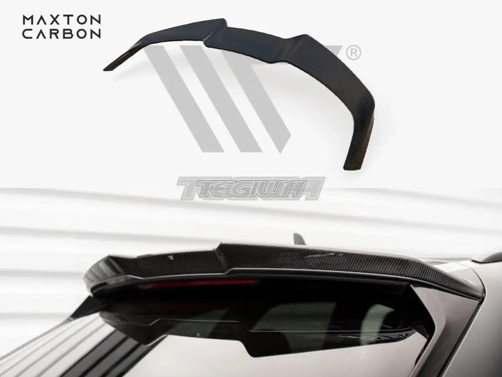 Maxton Design Carbon Fiber Tailgate Spoiler Audi RS6 C8