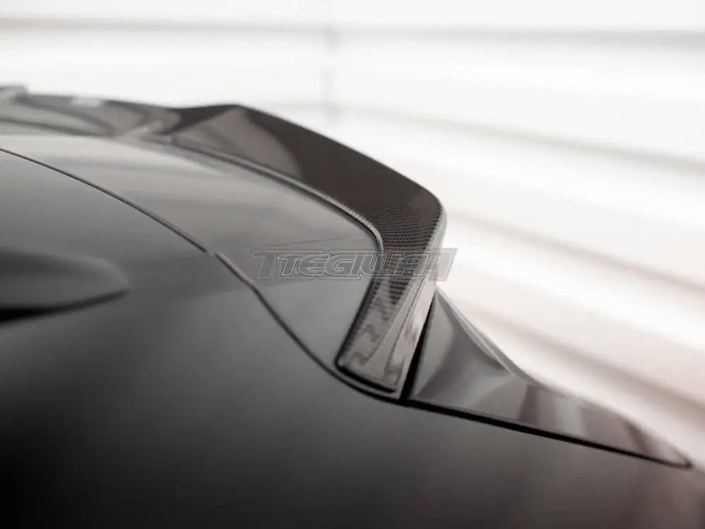 Maxton Design Carbon Fiber Tailgate Spoiler Audi RS6 C8