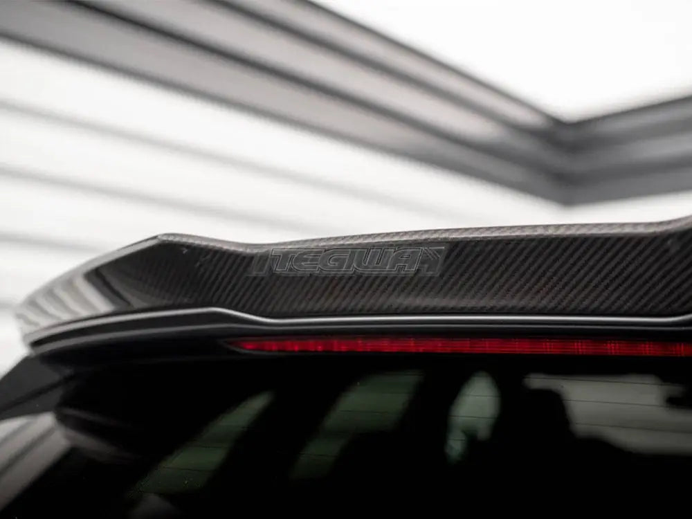 Maxton Design Carbon Fiber Tailgate Spoiler Audi RS6 C8