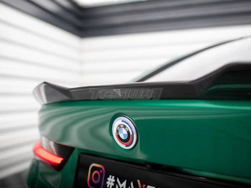 Maxton Design Carbon Fiber Tailgate Spoiler BMW M3 G80