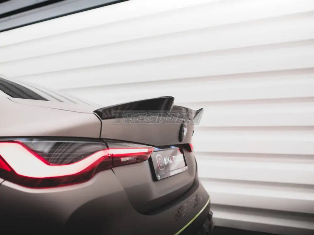 Maxton Design Carbon Fiber Tailgate Spoiler BMW M4 G82