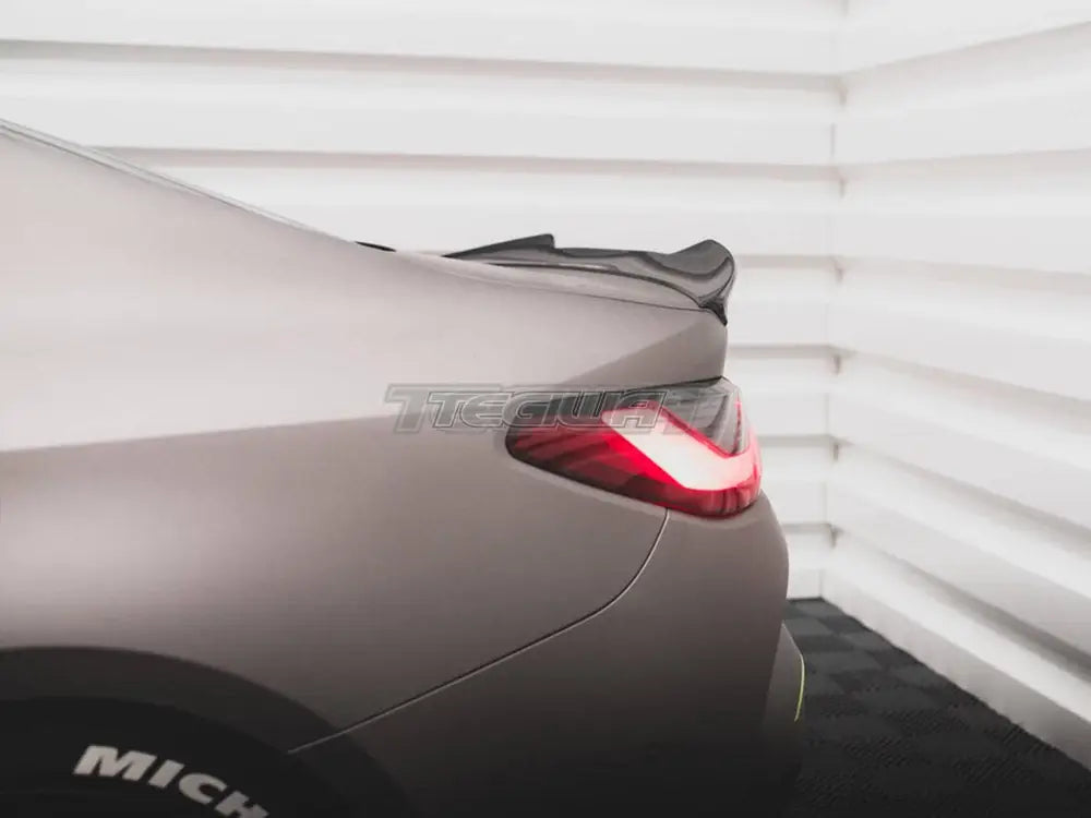 Maxton Design Carbon Fiber Tailgate Spoiler BMW M4 G82