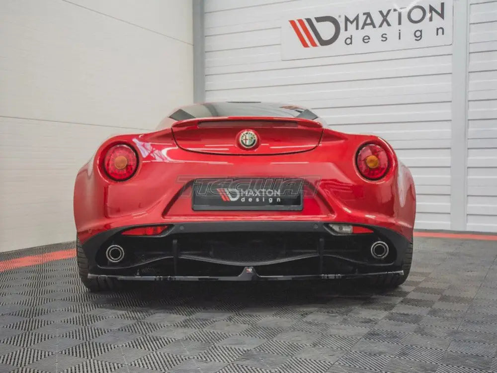 Maxton Design Central Rear Splitter Alfa Romeo 4C 14-17