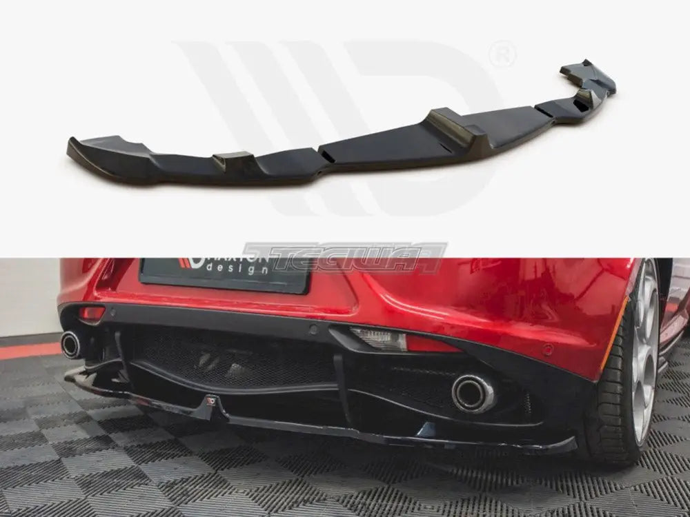 Maxton Design Central Rear Splitter Alfa Romeo 4C 14-17