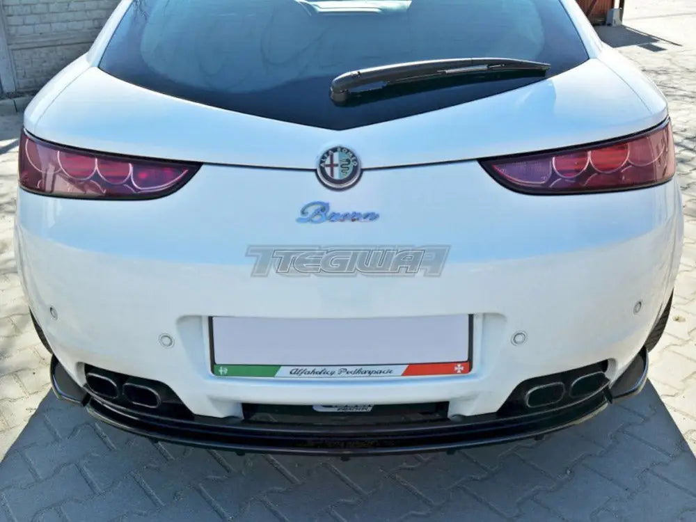 Maxton Design Central Rear Splitter Alfa Romeo Brera With Vertical Bars