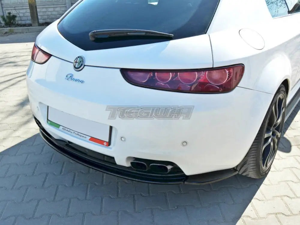 Maxton Design Central Rear Splitter Alfa Romeo Brera Without Vertical Bars