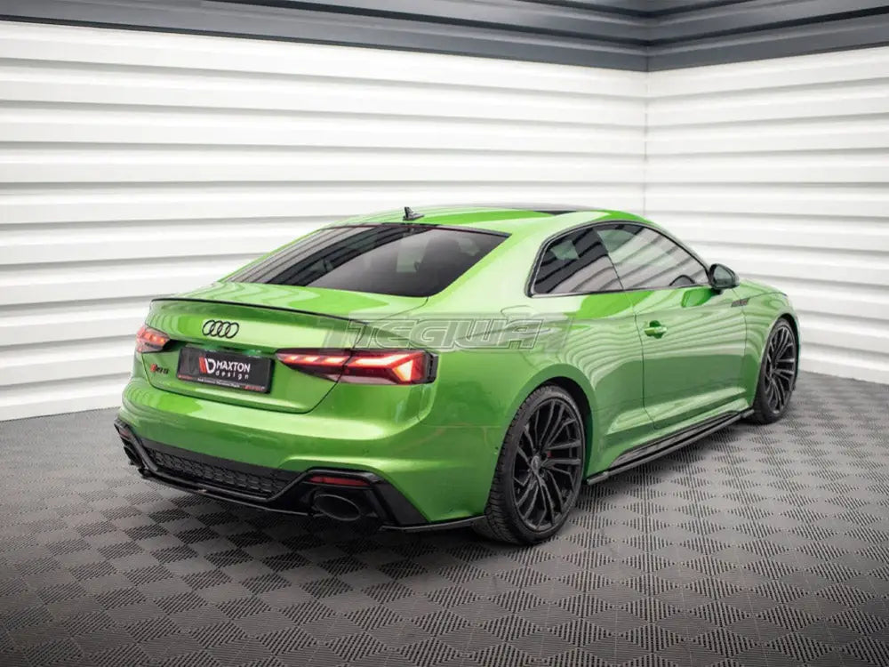 Maxton Design Central Rear Splitter Audi RS5 F5 Facelift