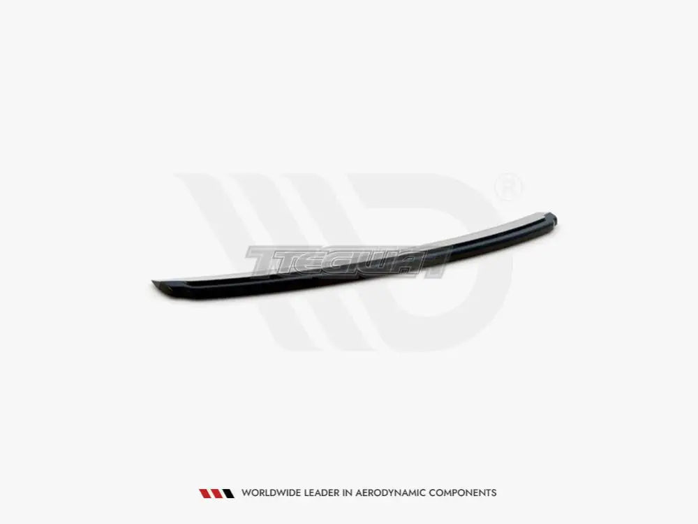 Maxton Design Central Rear Splitter Audi S4 A4 S-line B8 Sedan 09-11