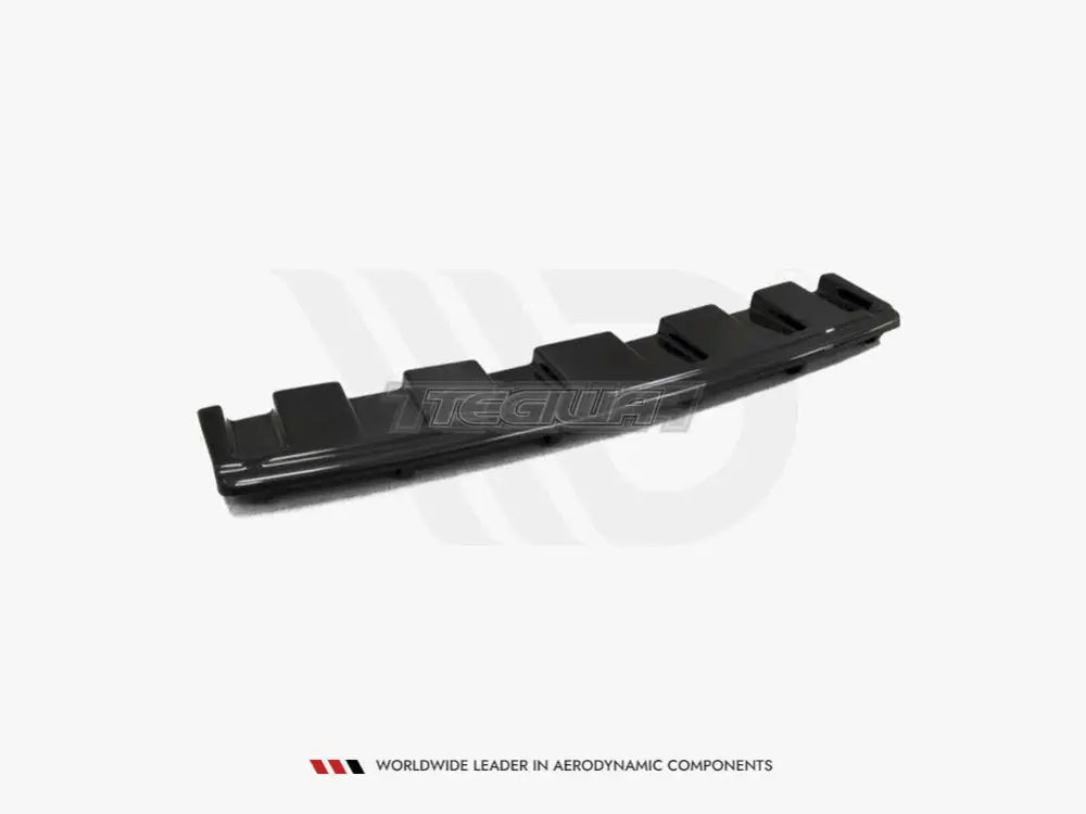 Maxton Design Central Rear Splitter Audi S6 C7 Avant With Vertical Bars