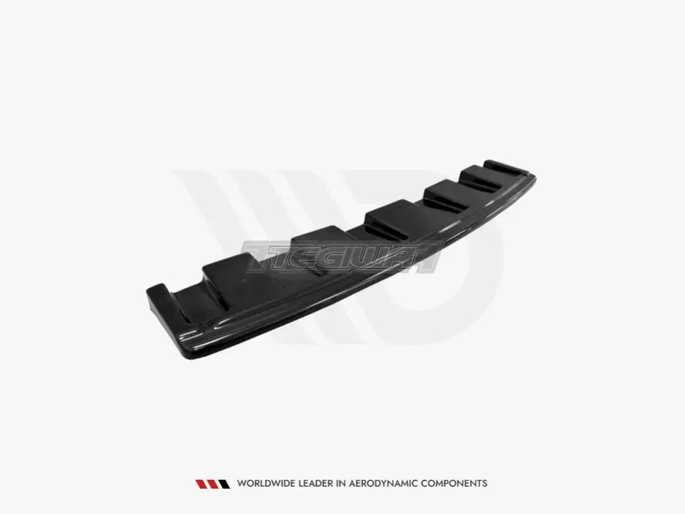 Maxton Design Central Rear Splitter Audi S6 C7 Avant Without Vertical Bars