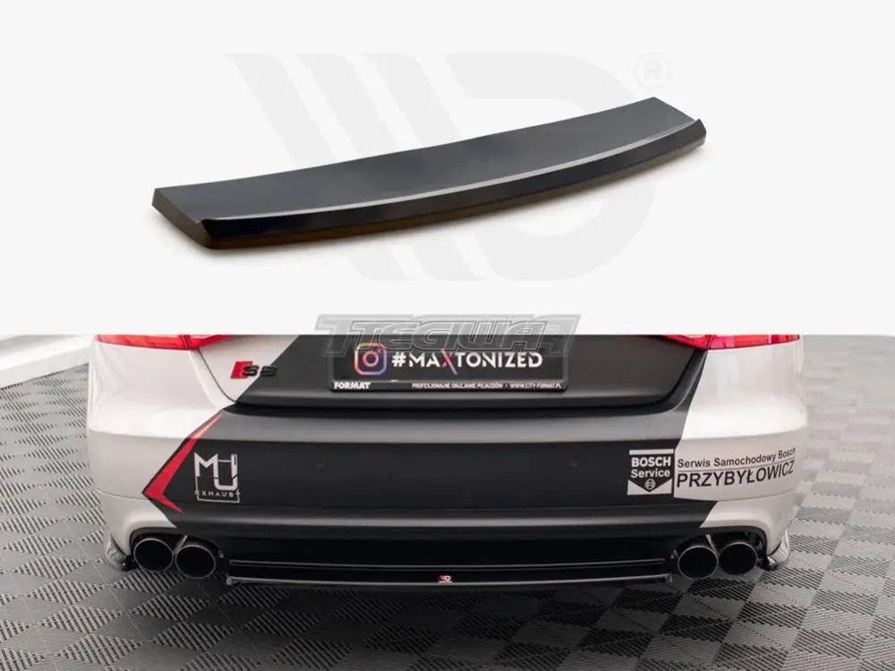 Maxton Design Central Rear Splitter Audi S8 D4