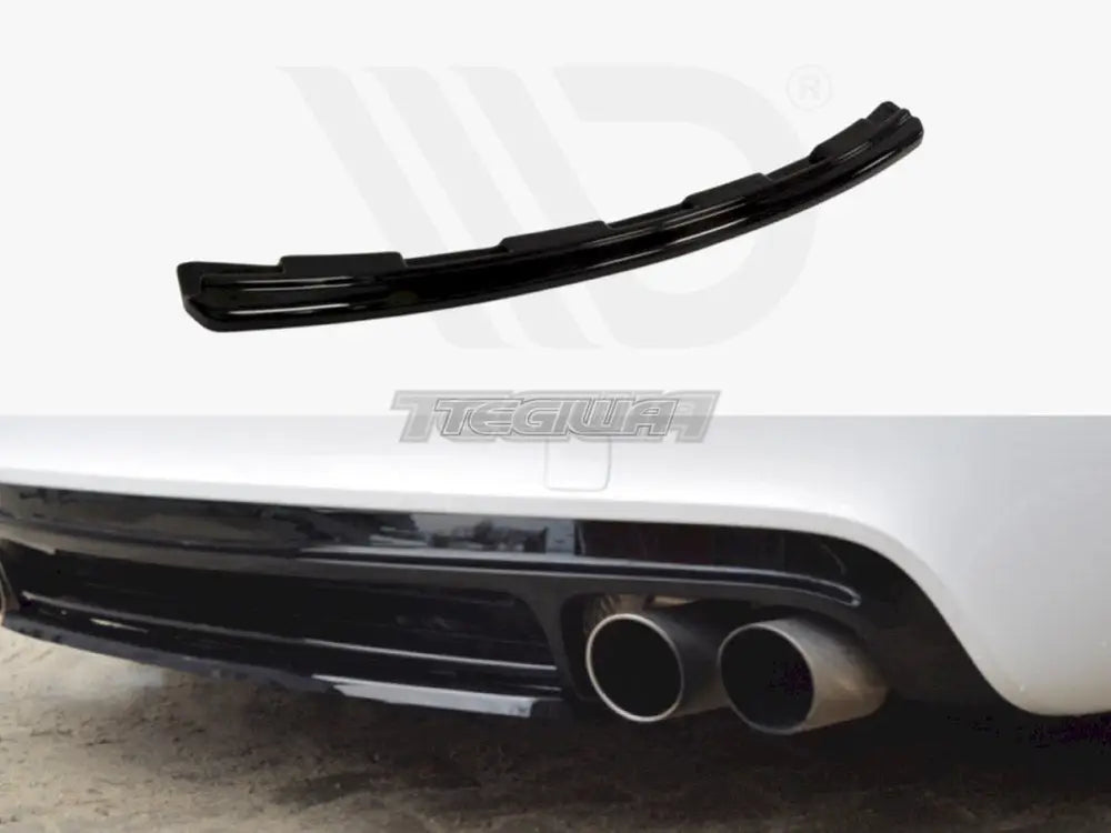 Maxton Design Central Rear Splitter Audi TT S 8J Without Vertical Bars 2098-13