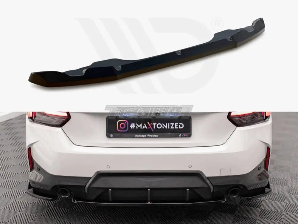 Maxton Design Central Rear Splitter BMW 2-Series Coupe M-Pack G42