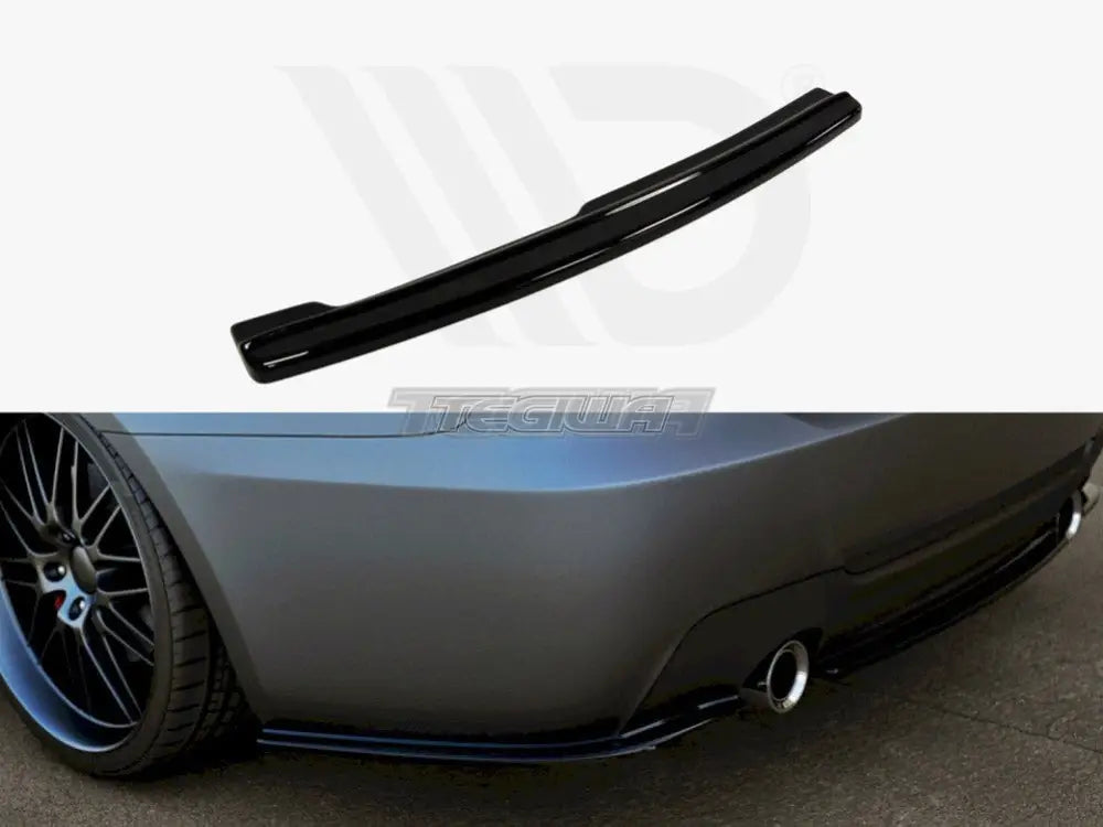 Maxton Design Central Rear Splitter BMW 3-Series E92 M-sport 09-09