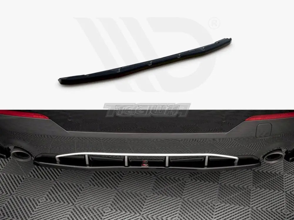 Maxton Design Central Rear Splitter BMW 4-Series M-pack G22 2020-