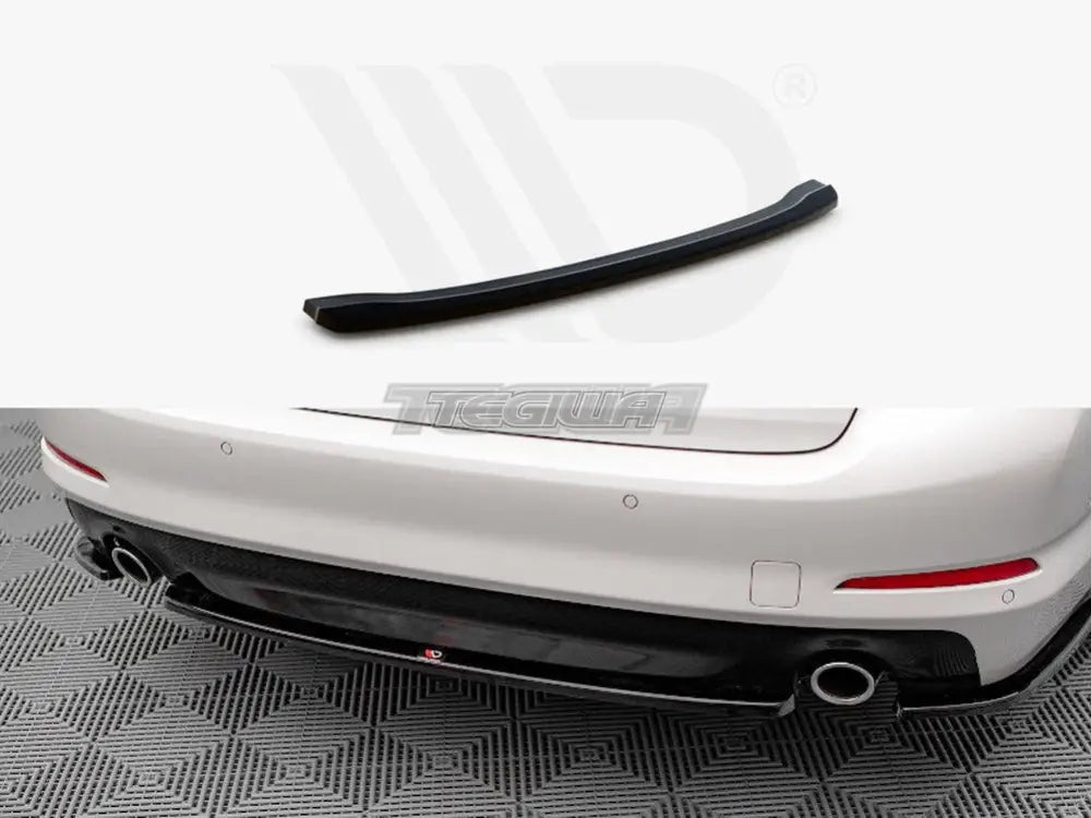 Maxton Design Central Rear Splitter BMW 5-Series G30 17-20