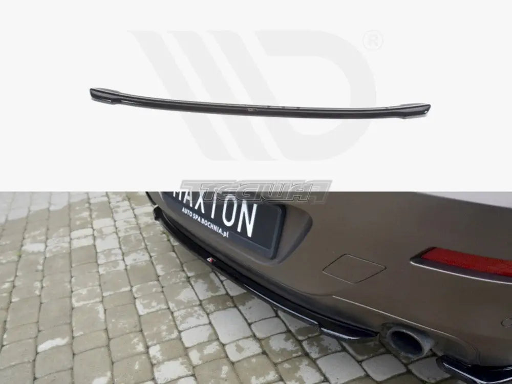 Maxton Design Central Rear Splitter BMW 6-Series Gran Coupe 12-14