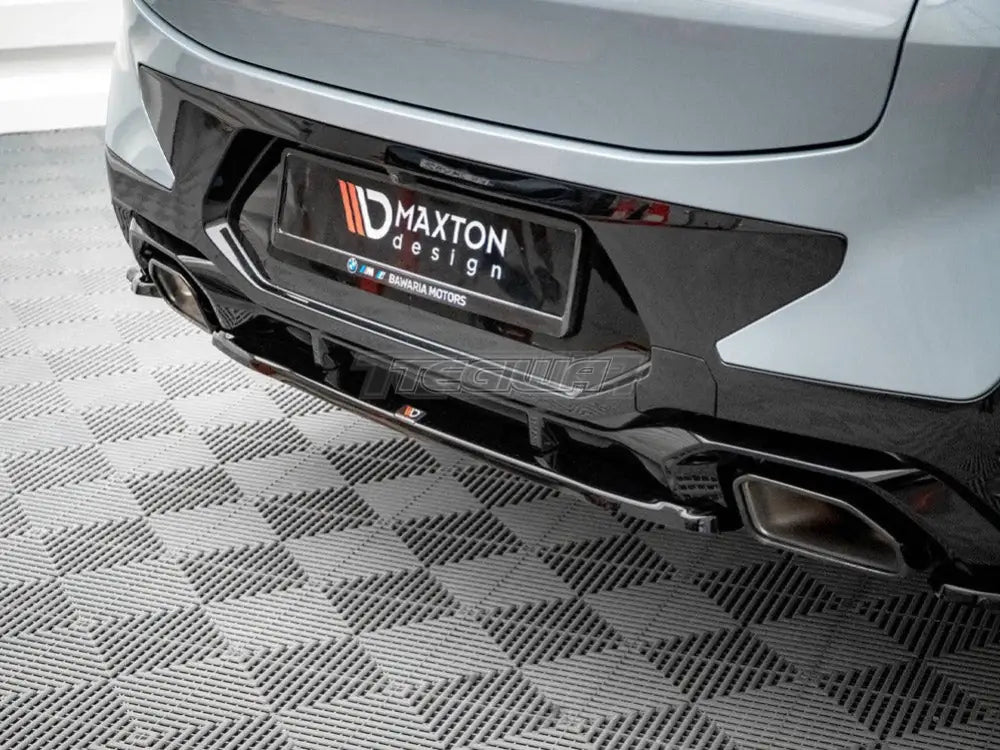 Maxton Design Central Rear Splitter BMW X4 M-pack G02 Facelift