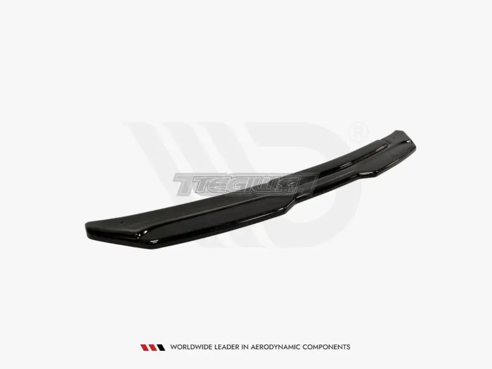 Maxton Design Central Rear Splitter BMW X4 M-pack Without A Vertical BAR