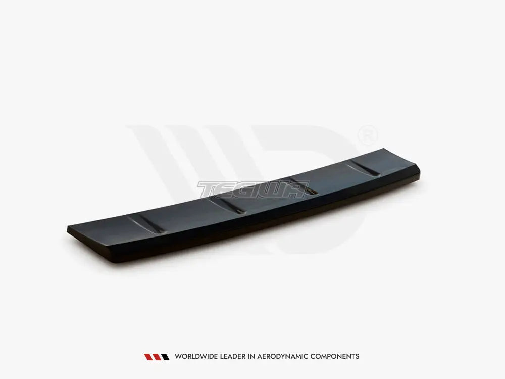 Maxton Design Central Rear Splitter For Hyundai I30 N Hatchback MK3 Facelift 2020-