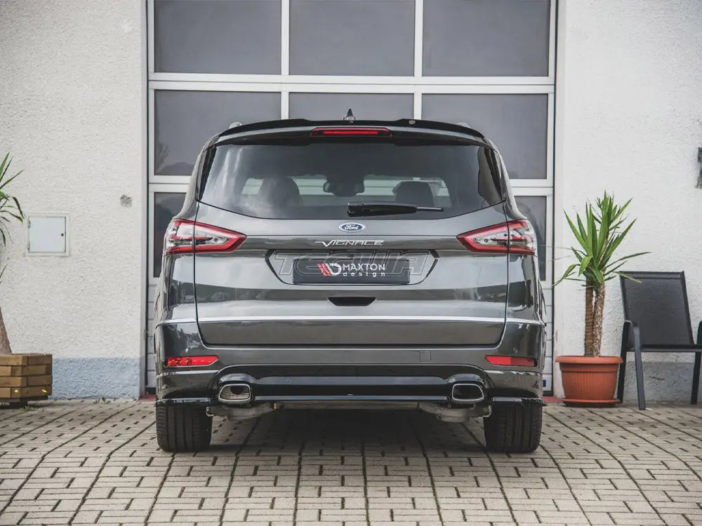 Maxton Design Central Rear Splitter Ford S-max Vignale MK2 Facelift 2019-