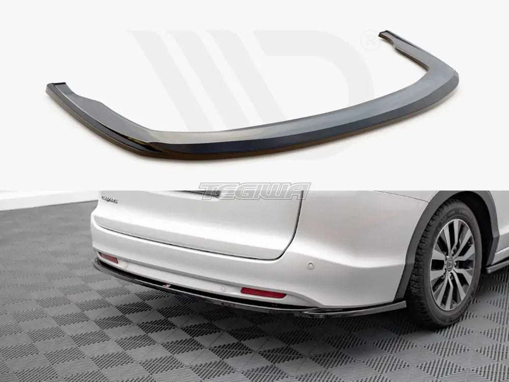 Maxton Design Central Rear Splitter Honda Civic Tourer MK9 11-14