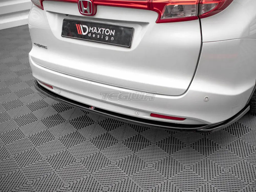 Maxton Design Central Rear Splitter Honda Civic Tourer MK9 11-14