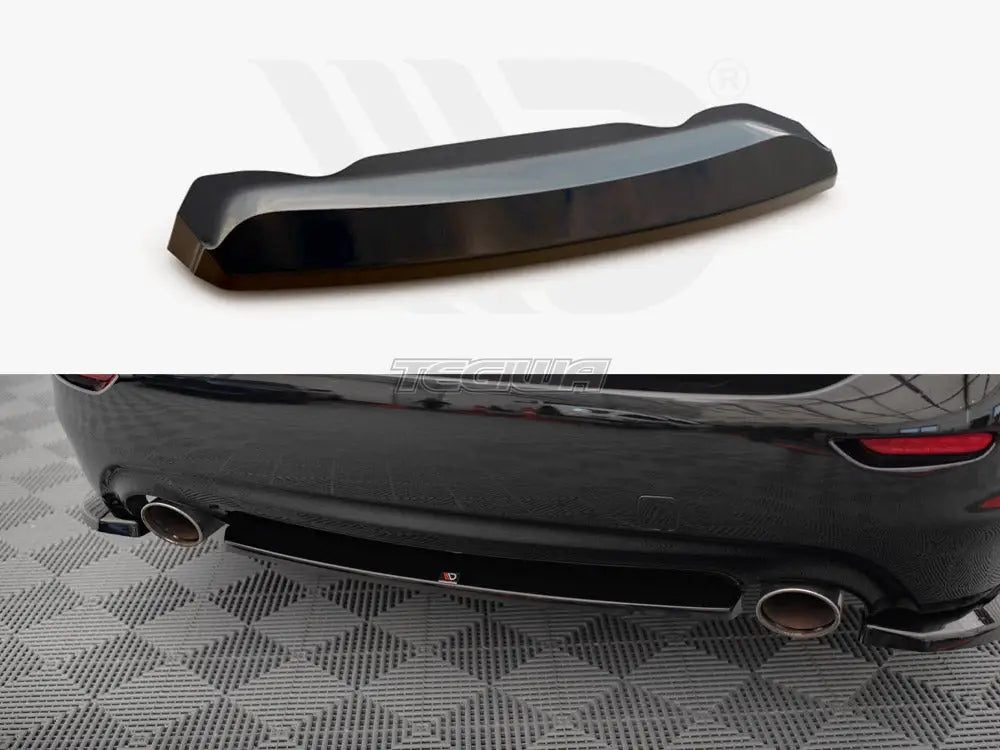 Maxton Design Central Rear Splitter Infiniti Q50 S Mk1