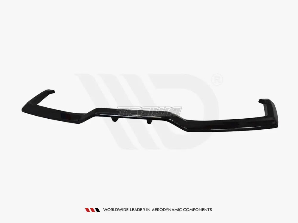 Maxton Design Central Rear Splitter Lexus NX MK1 H With Vertical Bars 2014- 2017