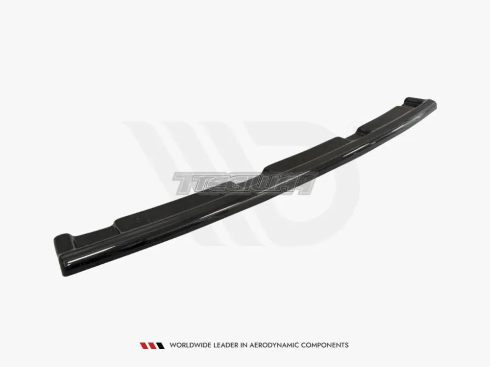 Maxton Design Central Rear Splitter NO Vertical Bars BMW 4-Series F32 M-sport 13-16