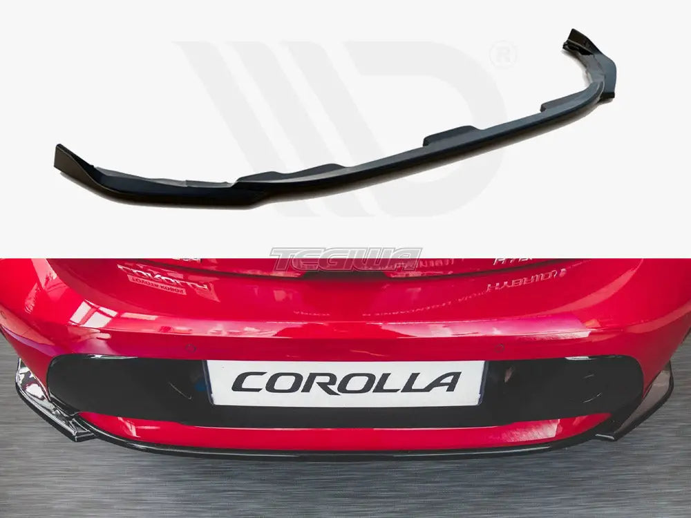 Maxton Design Central Rear Splitter Toyota Corolla MK12 Hatchback 2019-