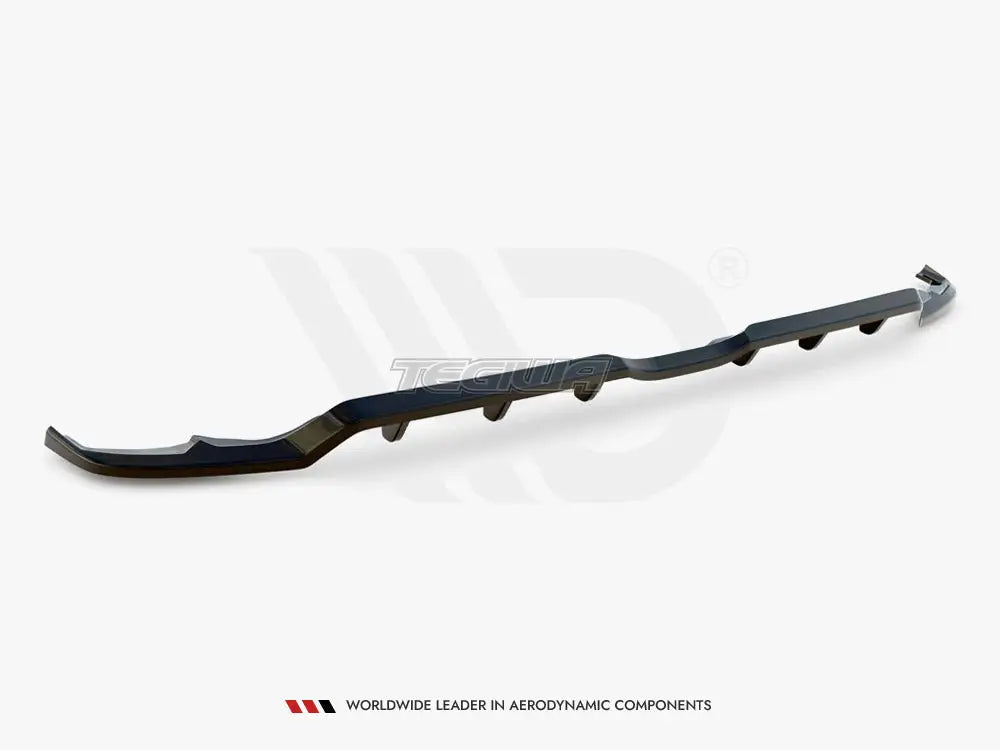 Maxton Design Central Rear Splitter V.2 Vertical Bars Toyota Yaris Mk4