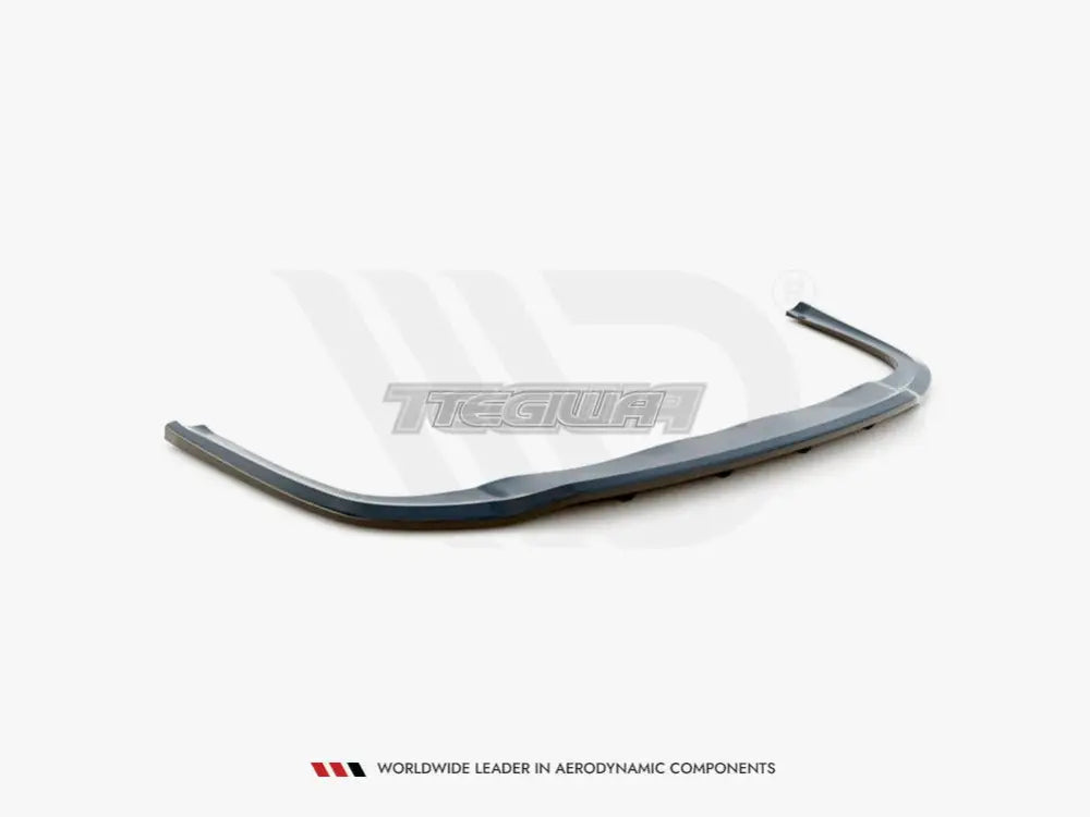 Maxton Design Central Rear Splitter Vertical Bars Audi A8 D4 Facelift 13-17