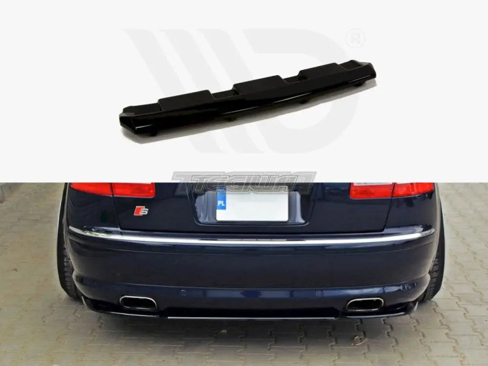 Maxton Design Central Rear Splitter Vertical Bars Audi S8 D3 09-10