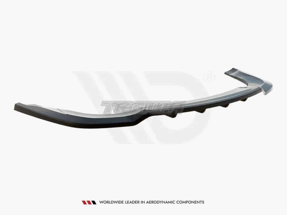 Maxton Design Central Rear Splitter Vertical Bars Bentley Continental GT V8 S MK2 14-16