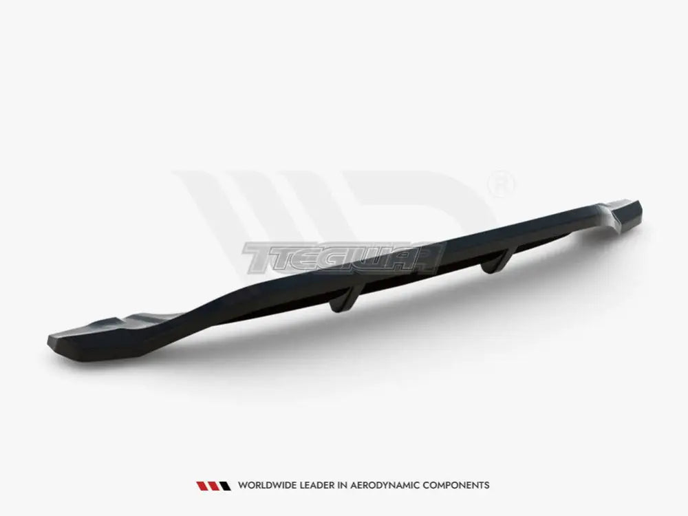 Maxton Design Central Rear Splitter Vertical Bars BMW X3 M40i M40d G01