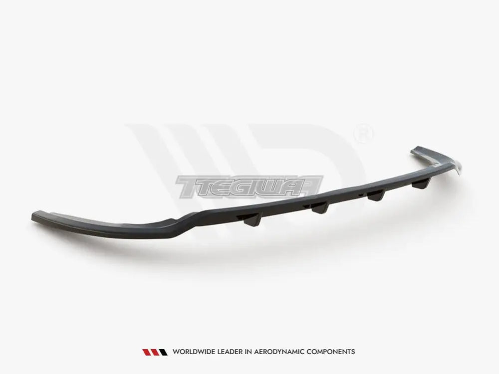 Maxton Design Central Rear Splitter Vertical Bars Ford C-max MK2 10-14