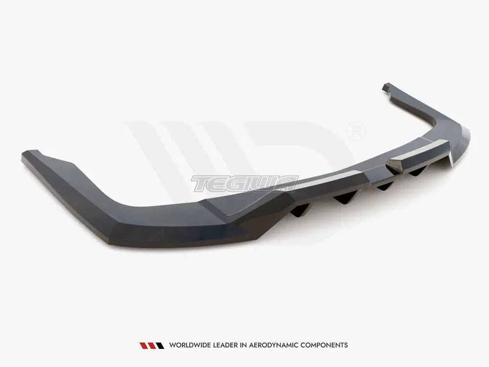 Maxton Design Central Rear Splitter Vertical Bars Hyundai Elantra Mk7