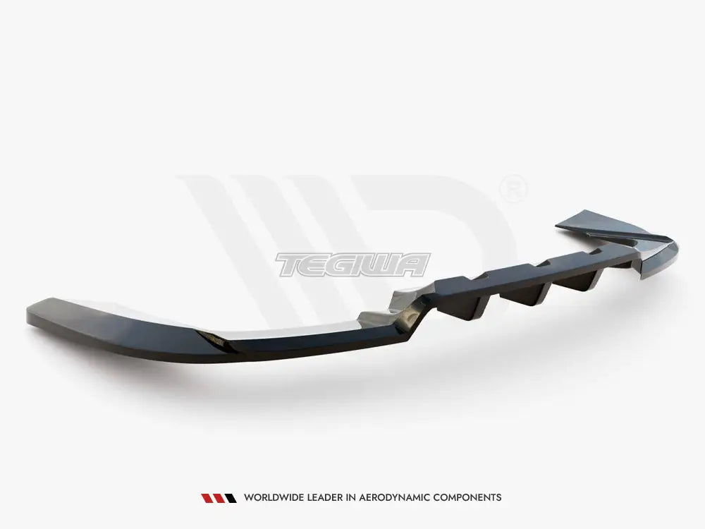 Maxton Design Central Rear Splitter Vertical Bars Land Rover Range Rover Sport SVR Mk2