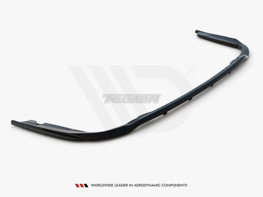 Maxton Design Central Rear Splitter Vertical Bars Toyota Avensis MK3.5 01-18