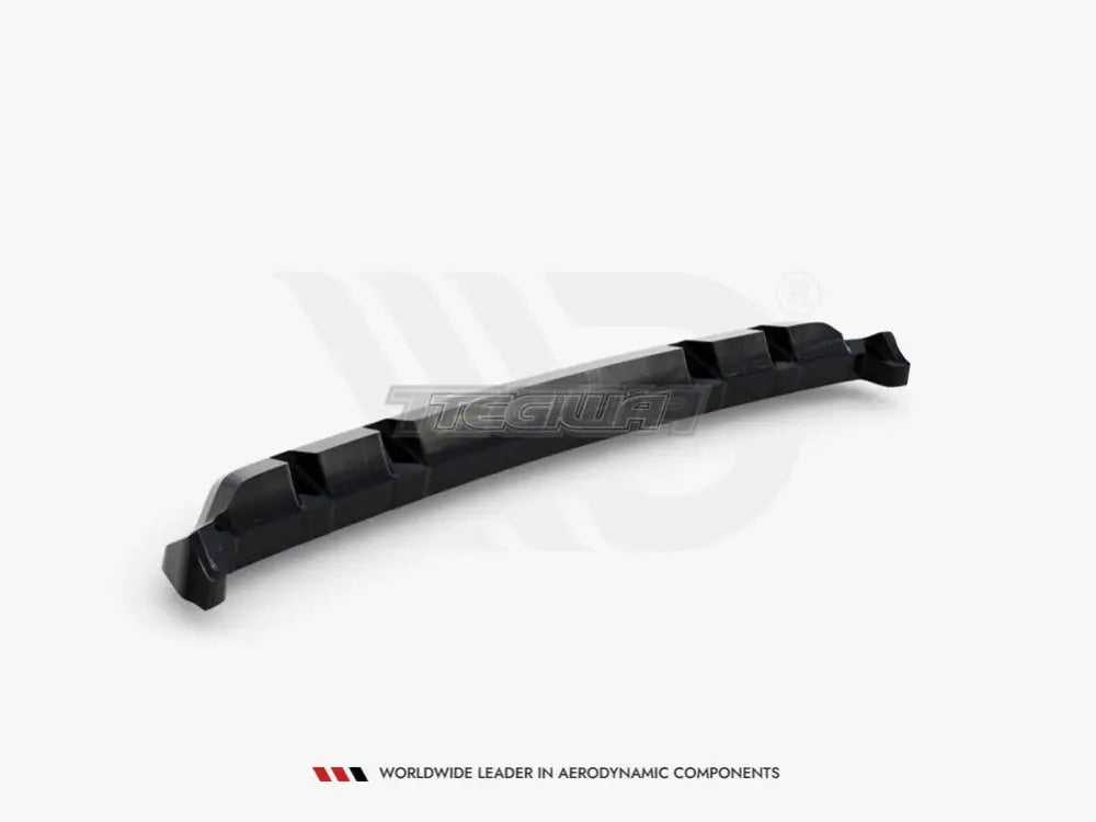 Maxton Design Central Rear Splitter Vertical Bars V.1 BMW 3-Series M340i G20 G21 Facelift