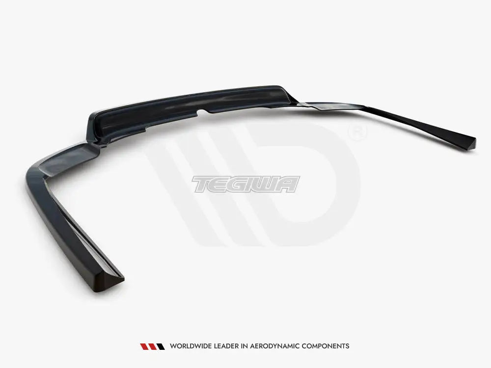 Maxton Design Central Rear Splitter Vertical Bars Volvo XC90 R-Design Mk2 Facelift