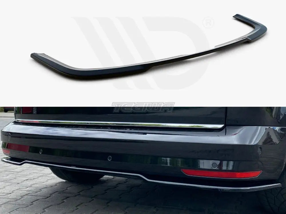 Maxton Design Central Rear Splitter Volkswagen Caddy MK4 15-20