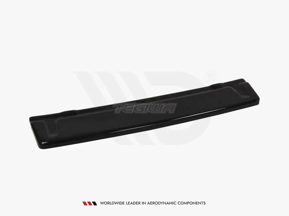 Maxton Design Central Rear Splitter Volkswagen Golf MK7 R With Vertical Bars 13-16