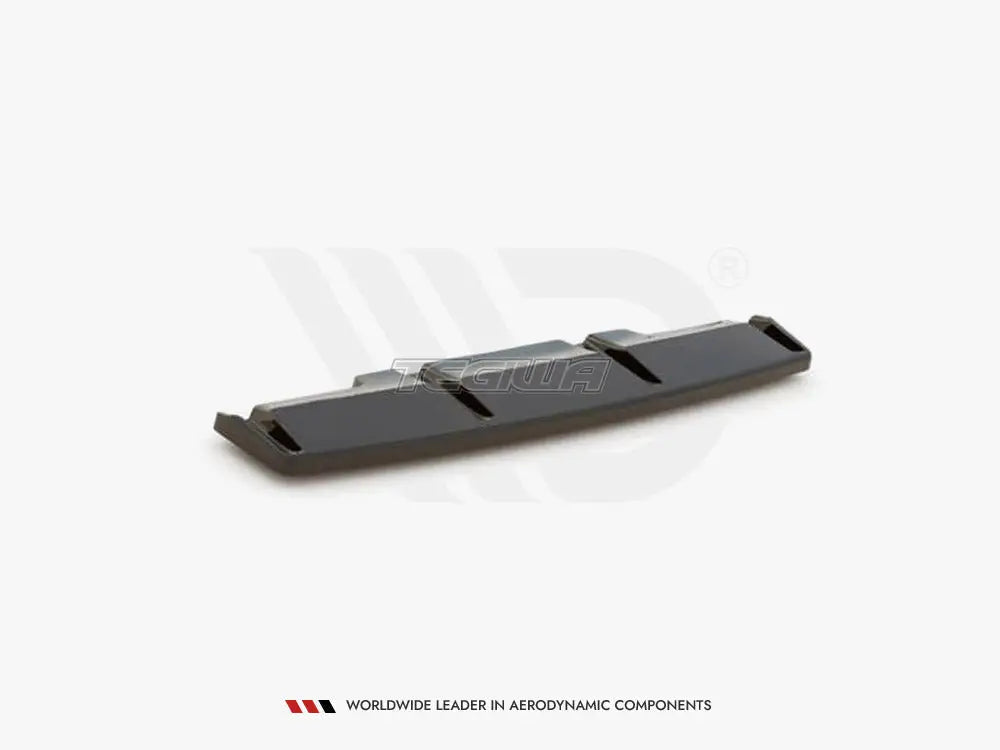 Maxton Design Central Rear Splitter Volkswagen Golf R MK8 20-