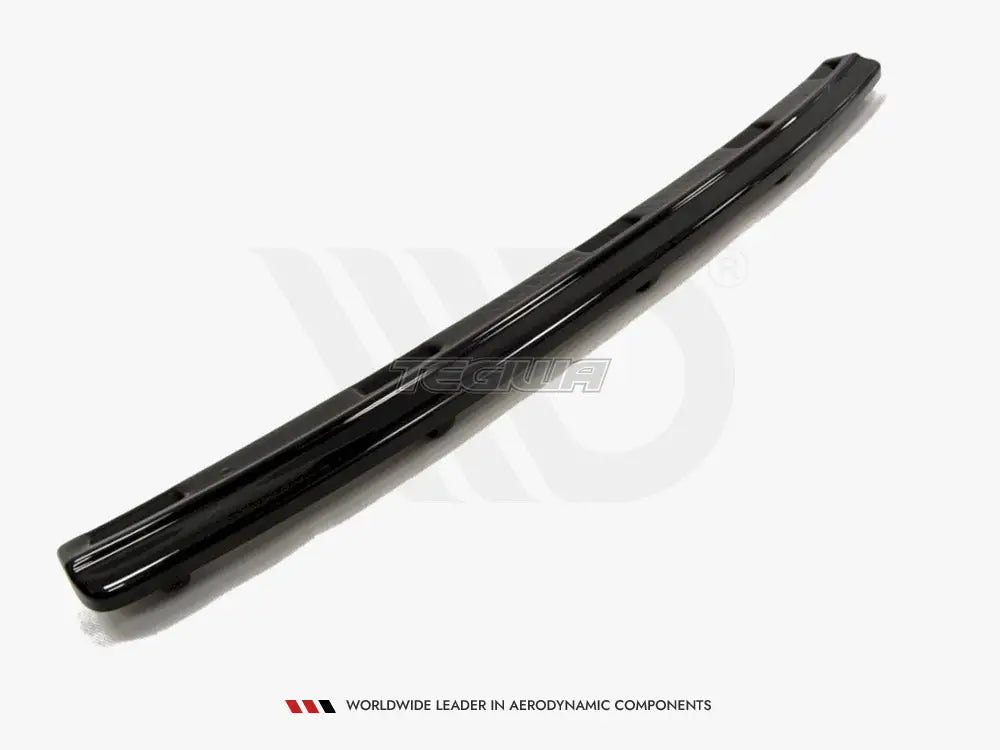 Maxton Design Central Rear Splitter Volkswagen Passat CC R36 Rline Preface With Vertical Bars