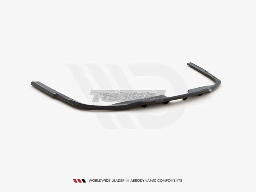 Maxton Design Central Rear Splitter W Vertical Bars A6 S-line C8 Avant 2019-