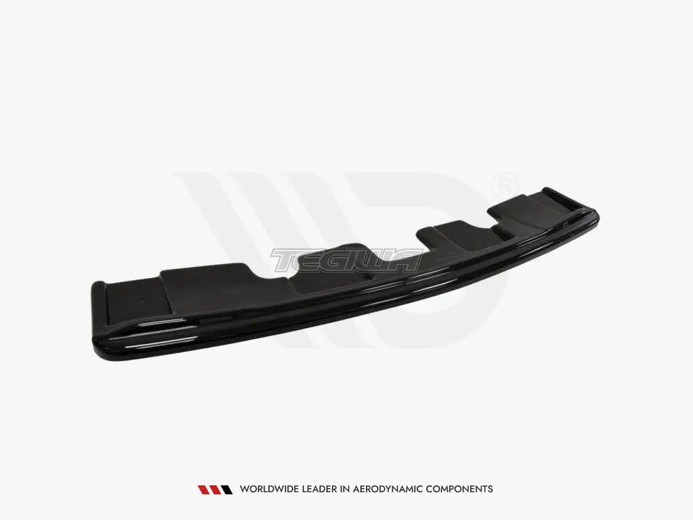 Maxton Design Central Rear Splitter Without Vertical BAR JEEP Grand Cherokee WK2 Summit Facelift 2014-