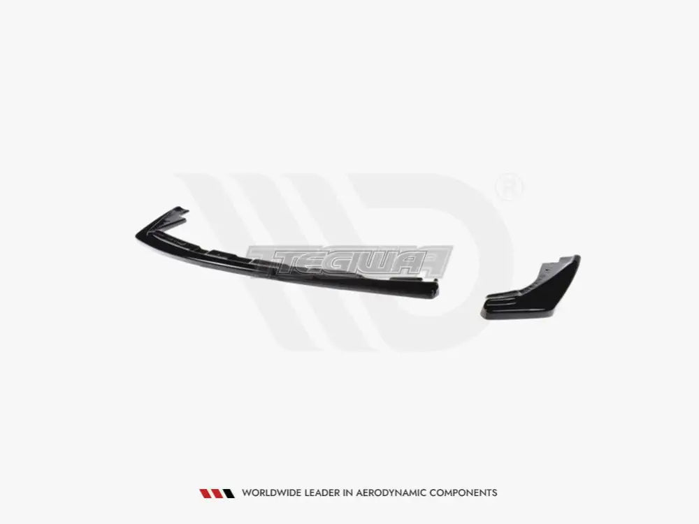 Maxton Design Central Rear Splitter Without Vertical Bars BMW 1-Series E81 E87 M-sport Facelift 09-11